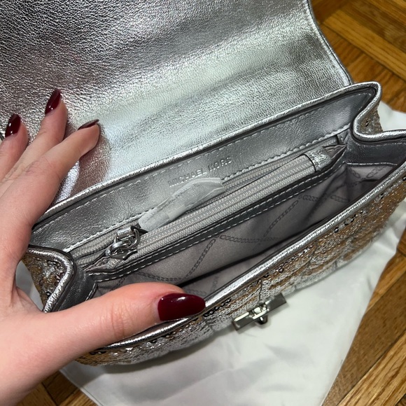 MICHAEL Michael Kors Soho Small Sequin
Chain Shoulder Bag - Picture 7 of 7